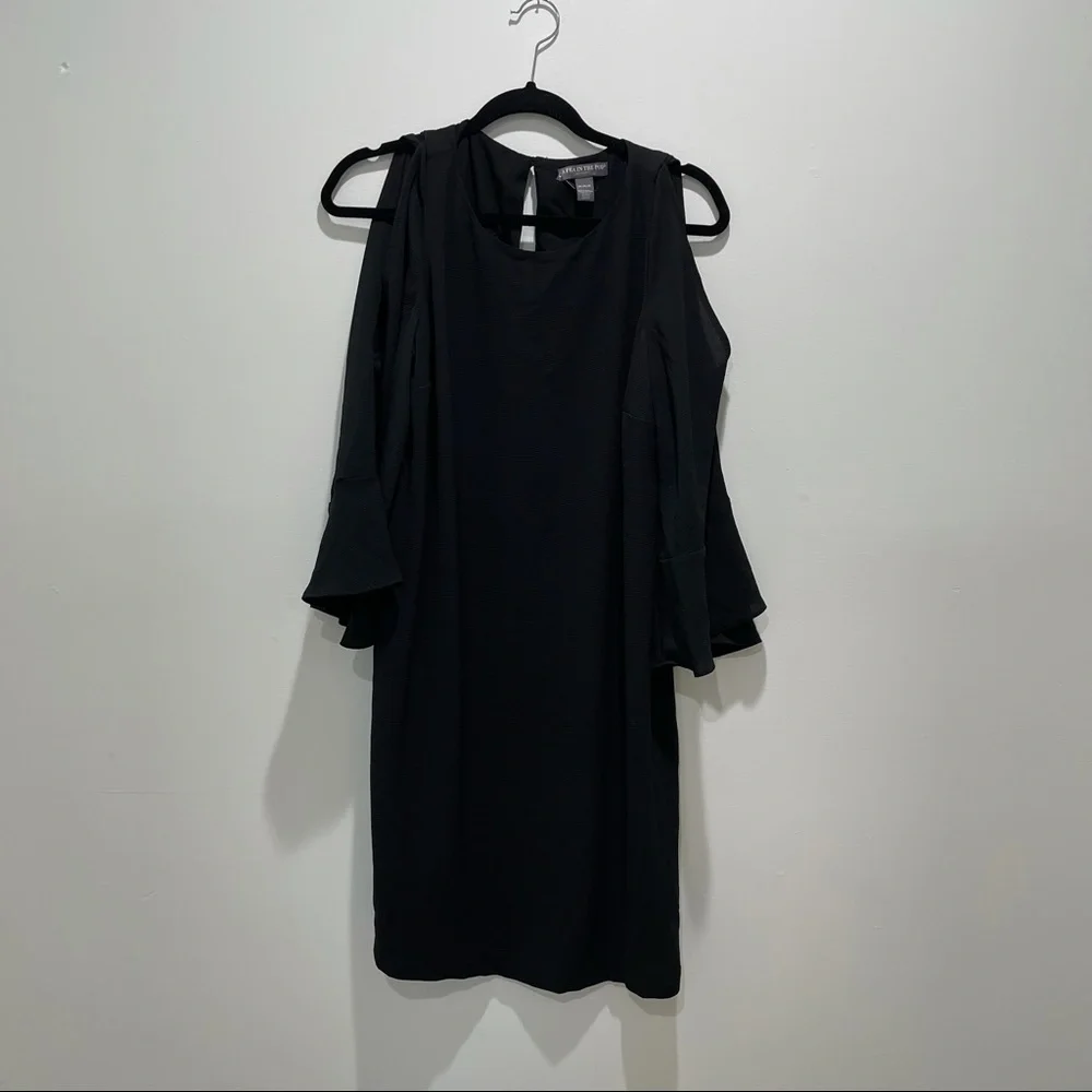 A Pea in‎ the Pod black medium maternity dress
